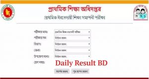 প্রাথমিক সমাপনী ও জেএসসি পরীক্ষার ফলাফল ২০১৮ দেখুন