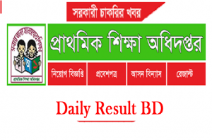 Primary Exam Result Date 2018, DPE Admit Card 2023 Online download